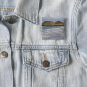 Badge Carré 5 Cm OR, Oregon Coast, Seal Rock State Park, (En situation)