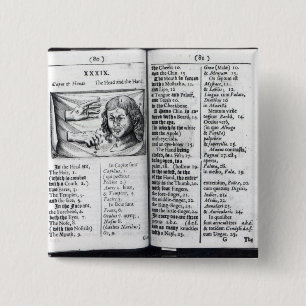 Badge Carré 5 Cm 'Orbis Sensualium Pictus