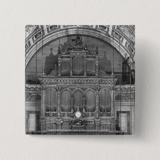 Badge Carré 5 Cm Organe (Devant)