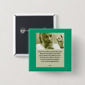 Badge Carré 5 Cm Osho (Devant & derrière)