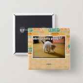 Badge Carré 5 Cm Où aller de gravité ? (Devant & derrière)