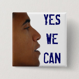 Badge Carré 5 Cm Oui nous pouvons nous boutonner avec le profil