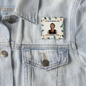 Badge Carré 5 Cm Our Terrific Mom™ Button (Customize It!) (En situation)