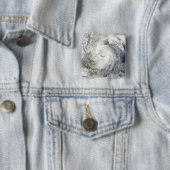 Badge Carré 5 Cm Ouragan Alex au-dessus du golfe du Mexique (En situation)