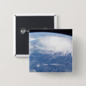 Badge Carré 5 Cm Ouragan Charley 3 (Devant & derrière)