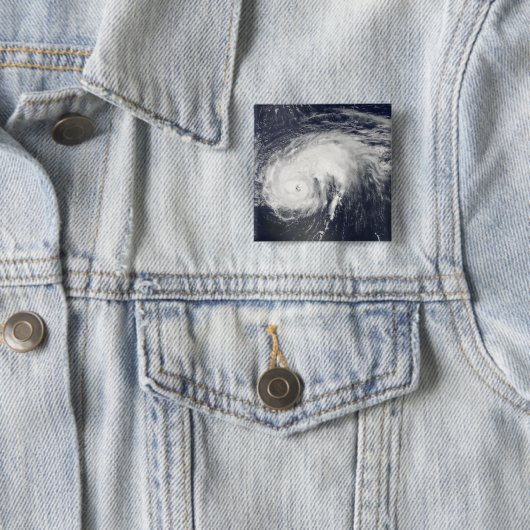 Badge Carré 5 Cm Ouragan Danielle (En situation)