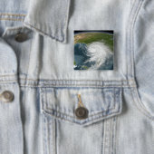 Badge Carré 5 Cm Ouragan Dennis 2 (En situation)