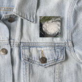 Badge Carré 5 Cm Ouragan Gustav (En situation)