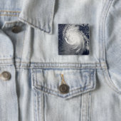 Badge Carré 5 Cm Ouragan Igor dans l'océan Atlantique (En situation)