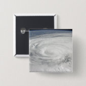 Badge Carré 5 Cm Ouragan Ike 10 (Devant & derrière)