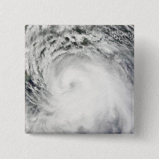 Badge Carré 5 Cm Ouragan Ike 6 (Devant)