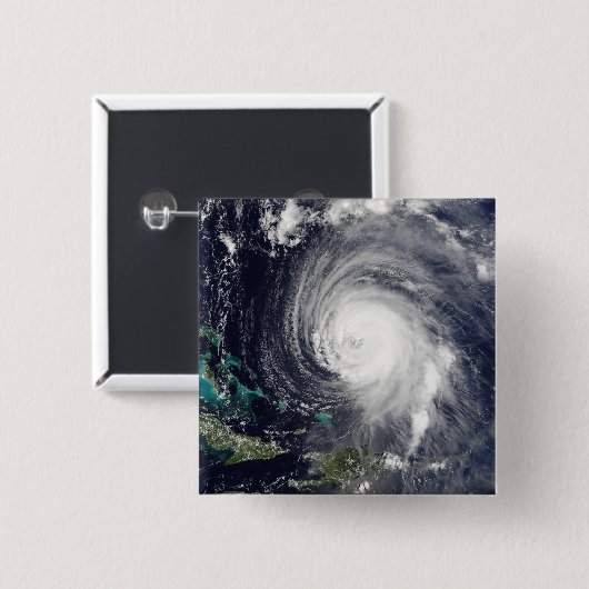 Badge Carré 5 Cm Ouragan Isabel 2 (Devant & derrière)