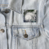 Badge Carré 5 Cm Ouragan Ivan 2 (En situation)