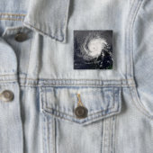 Badge Carré 5 Cm Ouragan Ivan 3 (En situation)