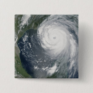 Badge Carré 5 Cm ouragan Katrina 2