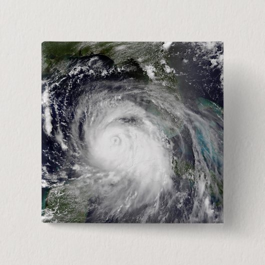 Badge Carré 5 Cm Ouragan Katrina 3 (Devant)