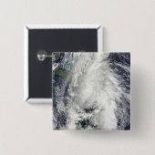 Badge Carré 5 Cm Ouragan Tomas (Devant & derrière)