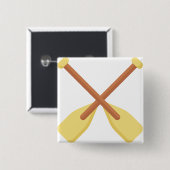 Badge Carré 5 Cm Ours (Devant & derrière)