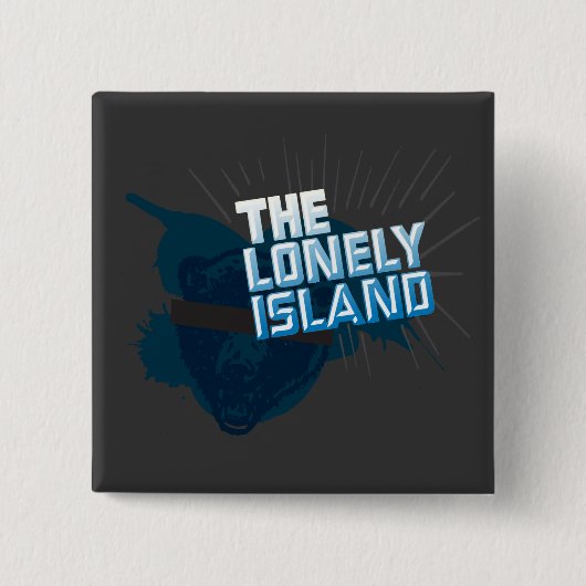 Badge Carré 5 Cm Ours (Devant)