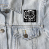 Badge Carré 5 Cm P-40 Warhawk (En situation)