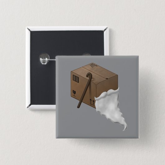 Badge Carré 5 Cm Pack d'âge - (Devant & derrière)