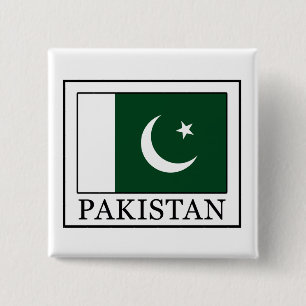 Badge Carré 5 Cm Pakistan