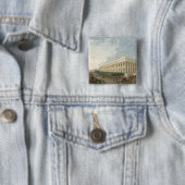 Badge Carré 5 Cm Palais de la Bourse (En situation)