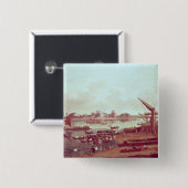 Badge Carré 5 Cm Palais de Lambeth (Devant & derrière)