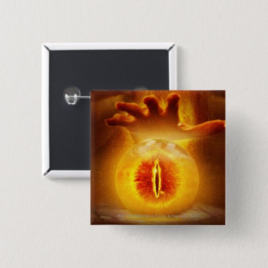 BADGE CARRÉ 5 CM PALANTIR™ (Devant & derrière)