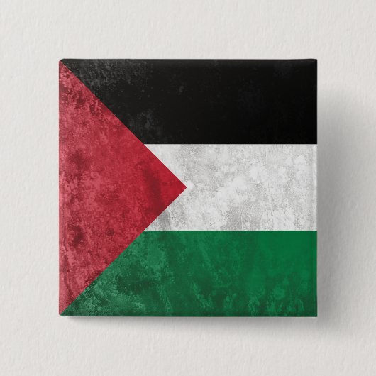 Badge Carré 5 Cm Palestine (Devant)