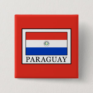 Badge Carré 5 Cm Paraguay