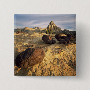 BADGE CARRÉ 5 CM PARC NATIONAL DE CAPITOL REEF, UTAH. ÉTATS-UNIS.