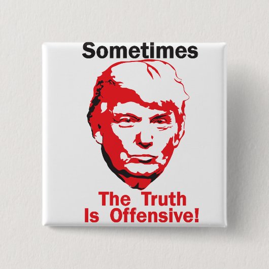 Badge Carré 5 Cm Parfois (Devant)