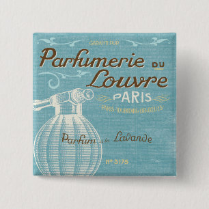 Badge Carré 5 Cm Parfum français