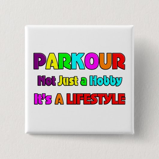BADGE CARRÉ 5 CM PARKOUR (Devant)