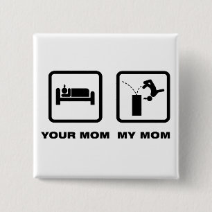 Badge Carré 5 Cm Parkour