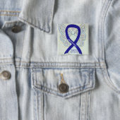 Badge Carré 5 Cm Particuliers Ciblés Sensibilisation aux anges Épin (En situation)