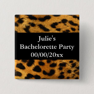 Badge Carré 5 Cm Partie de Bachelorette