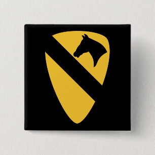 Badge Carré 5 Cm Patch de la 1re division de cavalerie patriotique