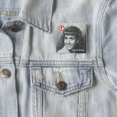 Badge Carré 5 Cm Patricia Choby (En situation)
