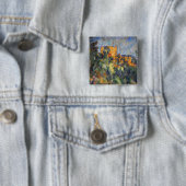 Badge Carré 5 Cm Paul Cezanne - Château Noir (En situation)