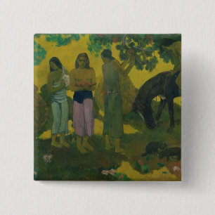 Badge Carré 5 Cm Paul Gauguin   Rupe Rupe, 1899