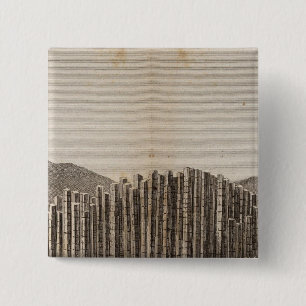 Badge Carré 5 Cm Pave des Geans en Irlande