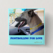 Badge Carré 5 Cm Pawtrolling (Devant)