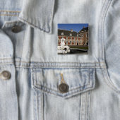 Badge Carré 5 Cm Pays-Bas (alias Holland), Apeldoorn près de (En situation)