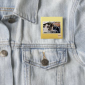 Badge Carré 5 Cm Pays de batte (En situation)