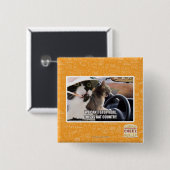Badge Carré 5 Cm Pays de batte (Devant & derrière)