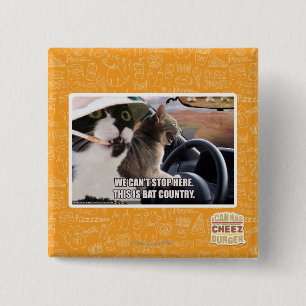 Badge Carré 5 Cm Pays de batte