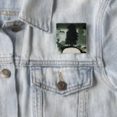 Badge Carré 5 Cm Paysage (En situation)