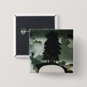Badge Carré 5 Cm Paysage (Devant & derrière)